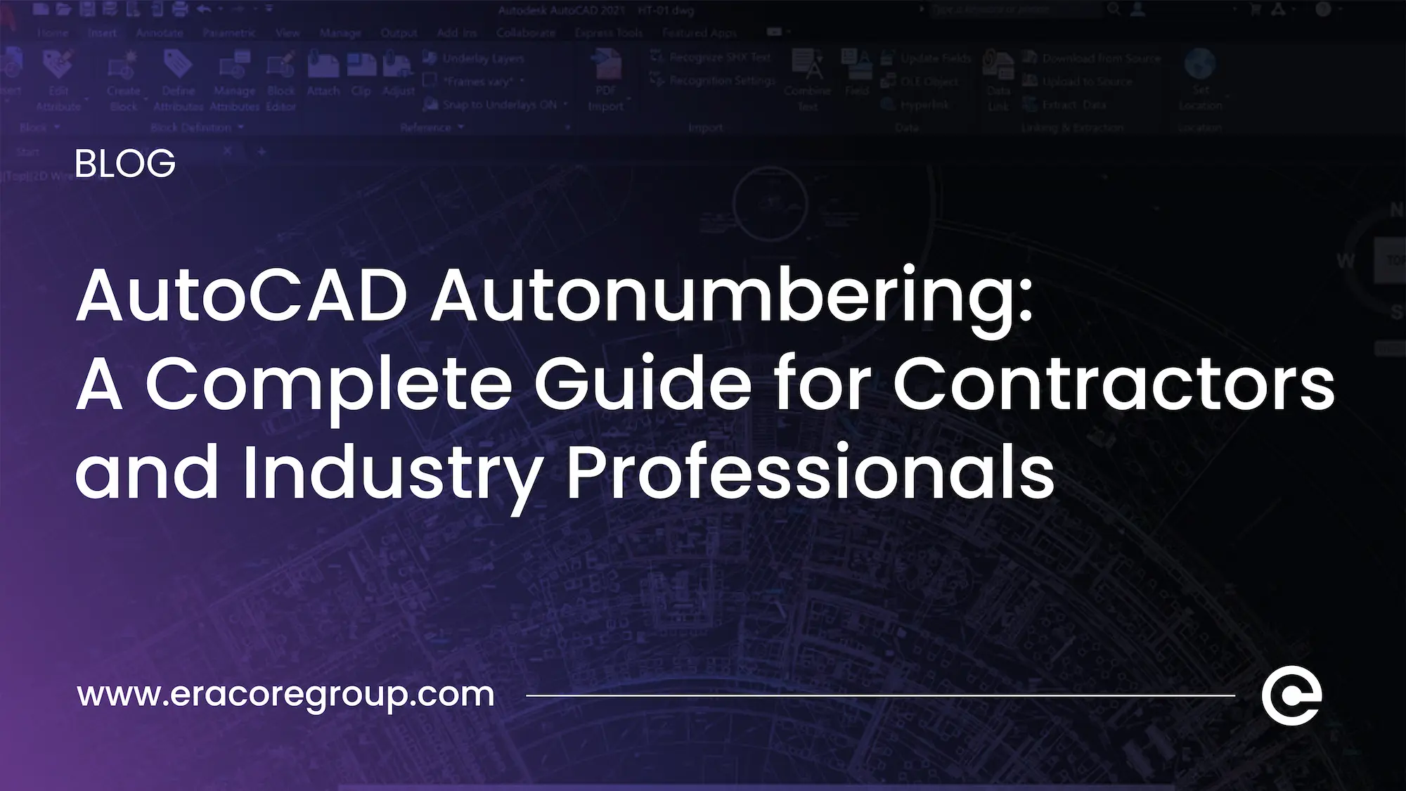 AutoCAD autonumbering